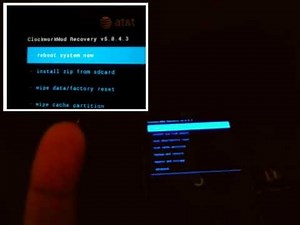 Clock Work Mod Touch Recovery For Samsung Galaxy Note SGH-i717