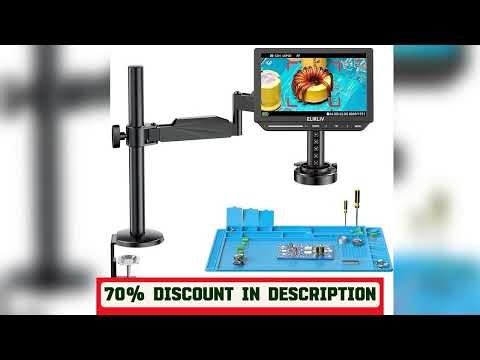 A must-have product #Elikliv EM4K-AF Flex 10.1'' Autofocus Digital Microscope 4K Soldering Microsc