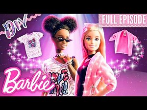 Oversized to Oh-Wow! DIY Doll Fashion Makeovers | Barbie DIY Dream Closet E2 | Barbie