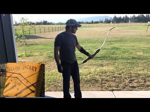 Shooting the Spyder XL recurve bow