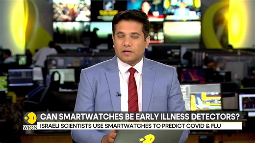 Smartwatch with special sensors reveals early signs of Covid, Flu