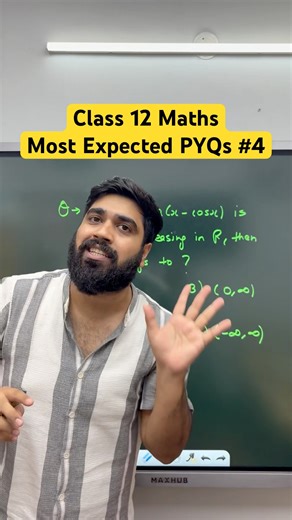 CBSE Class 12 Maths PYQ Practice for Boards 2026 ( Part 4 )