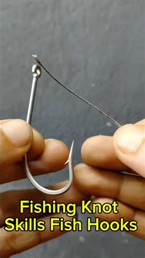 1 Easy Knot = More Fish Caught (Beginner Friendly!) #diy #fishing