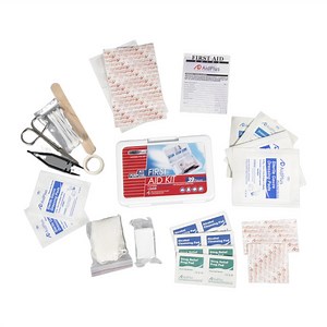 [Hot Item] Mini Emergency Portable Plastic Medical Level Survival First Aid Box Kits Case Produdct Supplier for Home Car Auto Travel Family Outdoor