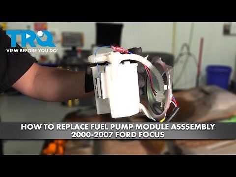 How to Replace Fuel Pump Module Assembly 2000-2007 Ford Focus