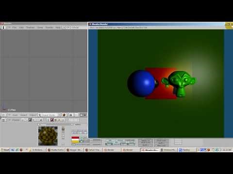 Ira Krakow's Ray Mirror Blender 2.49b Tutorial