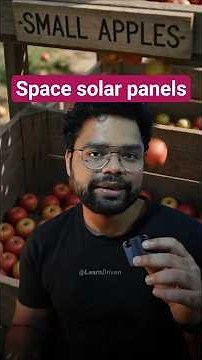 Space solar panels are different 🛰️