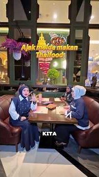 Kak Shel invited Melda to eat Thai food #shellasaukia #meldasafitri #thaifood