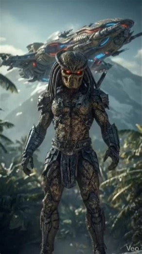 How the Predator Hunting to Alien creature #predator #scifi #junglehunter #yautja