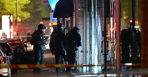 Explosion i centrala Göteborg