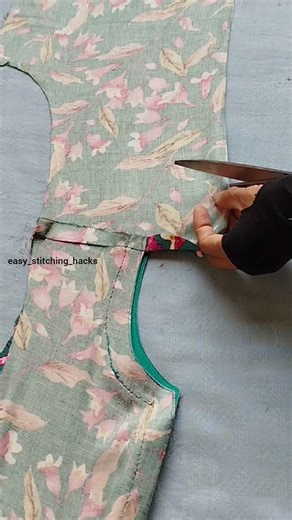 Easy Stitching Hacks on Instagram: "New back neck design, full video tutorial #fypジviral #neckdesign #stitching"
