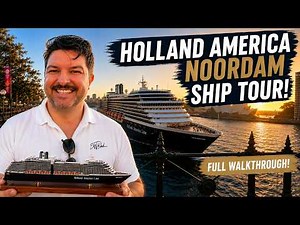 Holland America Noordam Cruise Ship Tour 4K | Complete Walkthrough of This Classic Cruise Ship