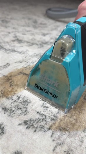 It makes it so easy to clean those nasty stains #sharkstainstriker #stainremover #carpetcleaning #carpetcleaner #cleaning