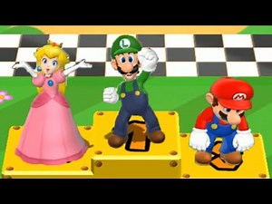 Mario Party 9 - Bowser Station - Mario VS Luigi VS Peach VS Daisy