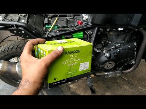 Do it yourself,Too Easy Royal Enfield Himalayan Battery Replacement #royalenfield #himalayan #viral
