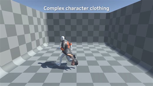 【更新】Unity插件 – 布料模拟物理引擎 Obi Cloth