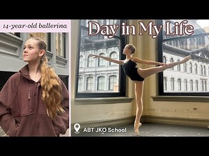 BTS with a TALENTED NYC BALLET STUDENT on SCHOLARSHIP: my day in the life!🩰 #ballet