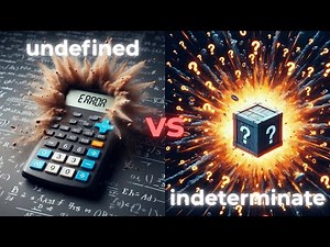 Undefined vs Indeterminate: 1/0 vs 0/0 Explained (Stop Mixing Them!)