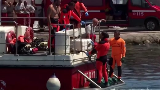 Final body recovered from sunken luxury yacht in Italy