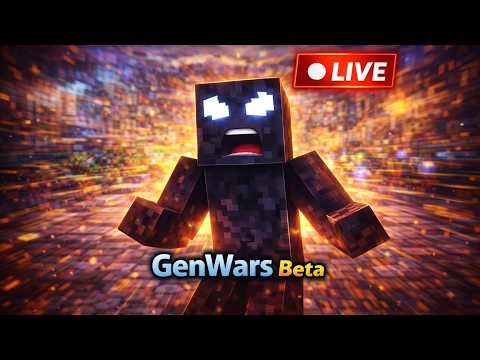 🔴 LIVE Testing the NEW GenWars Bedrock Server (Beta)