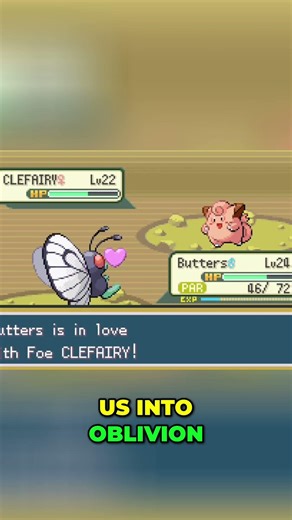 Clefairy's TRICKS Paralyze Butterfree! Pokemon Battle Strategy! #shorts