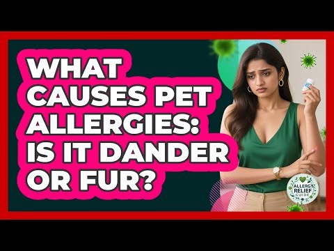 What Causes Pet Allergies: Is It Dander Or Fur? - Allergy Relief Guide