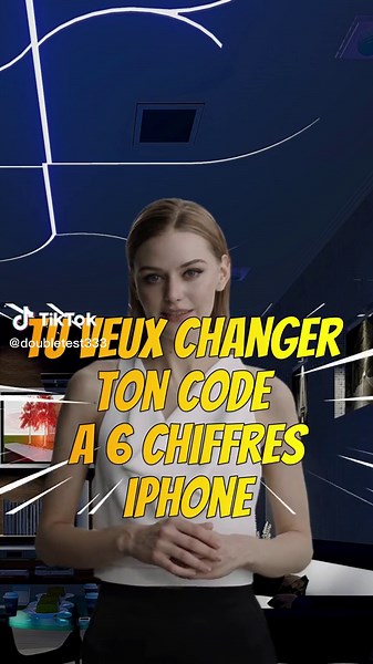 Changer ton code à 6 chiffres par un code alphanumérique sur ton iPhone ? #iphonetricks #iphone #astuce #codesecret #code