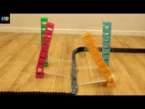 Rise of dominoes - Domino in reverse