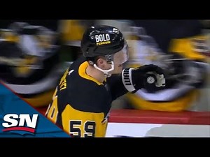 Bryan Rust And Jake Guentzel Score Two Goals In Nine Seconds For The Penguins