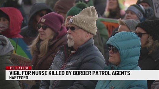 Community gathers at Connecticut State Capitol to protest ICE operations in Minneapolis