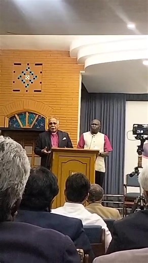 What a event, Bishop Anthony Poggo General Secretary of the Anglican Communion. Addressed representatives of six out of eight dioceses and reffered to Bishop Azad Marshall as the moderator Primate in South Asia (Not Archbishop) #fyp #livehighlights #shorts #tiktok #bishop @Naukhez Khokhar @Zohiab Gill @❤️I love Jesus ❤️