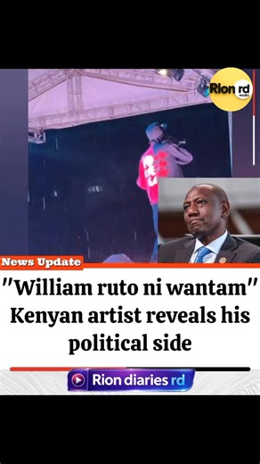 Toxic lyrikali sings Ruto ni wantam mpaka kwa geneza showing he's fans he only said tutam to get the bag #toxiclyrikali reveals his political side