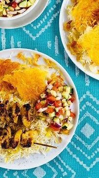 Making Traditional Persian Rice w/ @confettikitchen