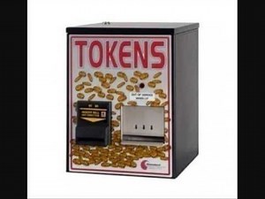 Coin dispenser sound effect token machine sounds