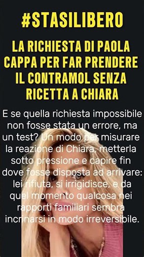 GARLASCO STASI PAOLA CAPPA SMS TEST #garlasco #stasilibero #viral #perte