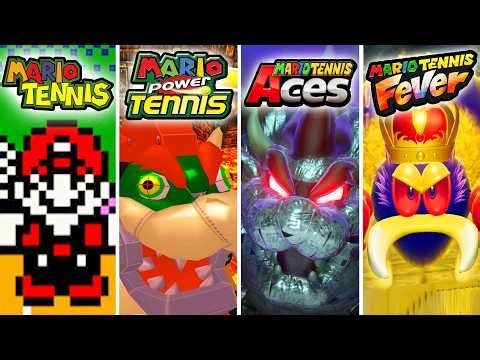 Mario Tennis Series - All Final Bosses (2001 - 2026)