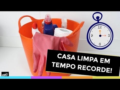 COMO LIMPAR A CASA RÁPIDO E BEM FEITO: DICAS PRÁTICAS E EFICIENTES Organize sem Frescuras