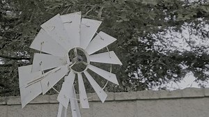 Old Rusty Metal Windmill Spins Slowly Stock Footage Video (100% Royalty-free) 3748691401 | Shutterstock