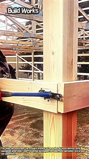 Flawless Timber Framing with Precision Power Tools #worker #process #hardware #roofing #skills