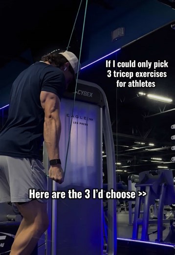 Training with intent🔥🔥 #athlete #tricepworkout #trainlikeanathlete #foryoupage #athleteworkouts