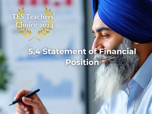 Cambridge IGCSE Business Statement Financial Position PowerPoint Unit 5.4 Complete Resource | Teaching Resources