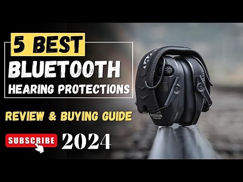 The 5 Best Bluetooth Hearing Protection On 2024 || Hearing Protections