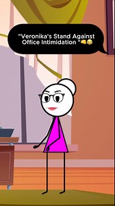 450K views · 10K reactions | Veronika’s stand against office intimidation  #viralreelsシ #trendingreels #fypシ #foryouシ #comedyreels #memes #funnyvideos #funnyvideo #CustomerService #managers #managersbelike #usa | Real Toon Tribe | Facebook