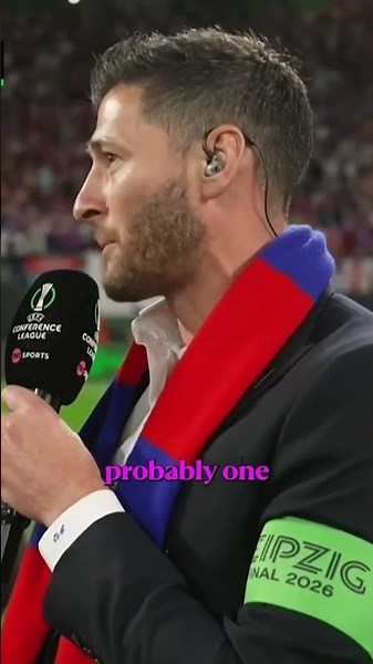 Mitchell speaks on the hard work that went into Crystal Palace winning the UEFA Conference League 👏