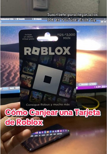 Cómo Canjear una Tarjeta de Roblox Fácil y Rápido