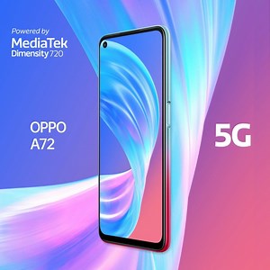 OPPO A72 5G powered by MediaTek Dimensity 720