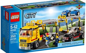 乐高 城市 60060 汽车运输车 速组评测_哔哩哔哩_bilibili