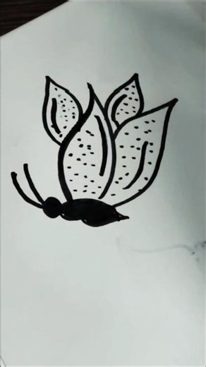 Butterfly drawing 🦋