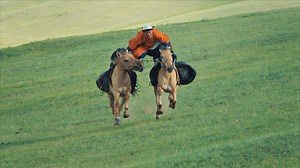 For thousands of years, Mongolian warriors in the Kyzylkum dessert have utilized a unique and rare horse riding style - the joroo. This method allows for a smoother ride, hence more comfort in long distance traveling and greater accuracy when firing arrows. Don't miss a new episode of Genghis Khan's Mongolia, tonight at 9/8c! | Smithsonian Channel