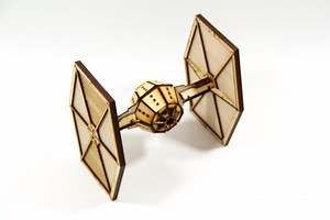 Sci-fi Starfighter 3D Puzzle | Laser Cut Spacecraft Model Kit | Futuristic Space Ship - Etsy